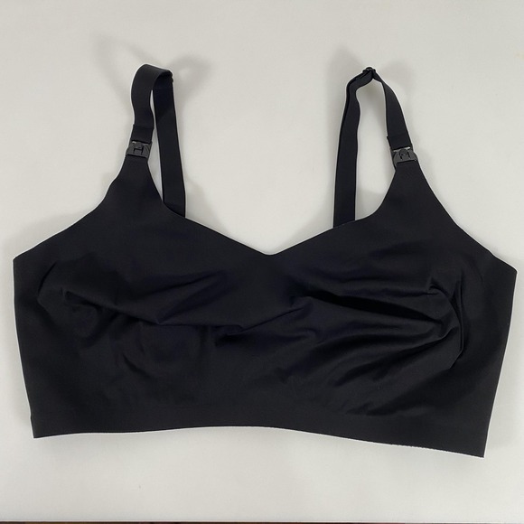 Kindred Bravely Bra Womens 2XL Busty Black Nursing Maternity Adjustable Straps - Picture 1 of 10